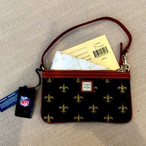 Dooney & Bourke New Orleans Saints Wristlet